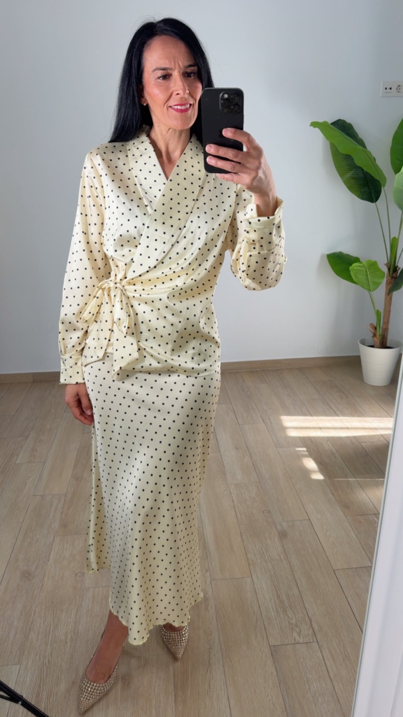 Conjunto satinado Lunar