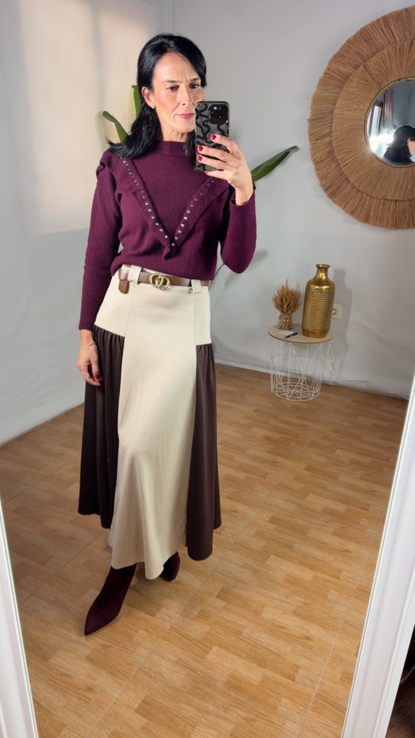 Falda Bicolor