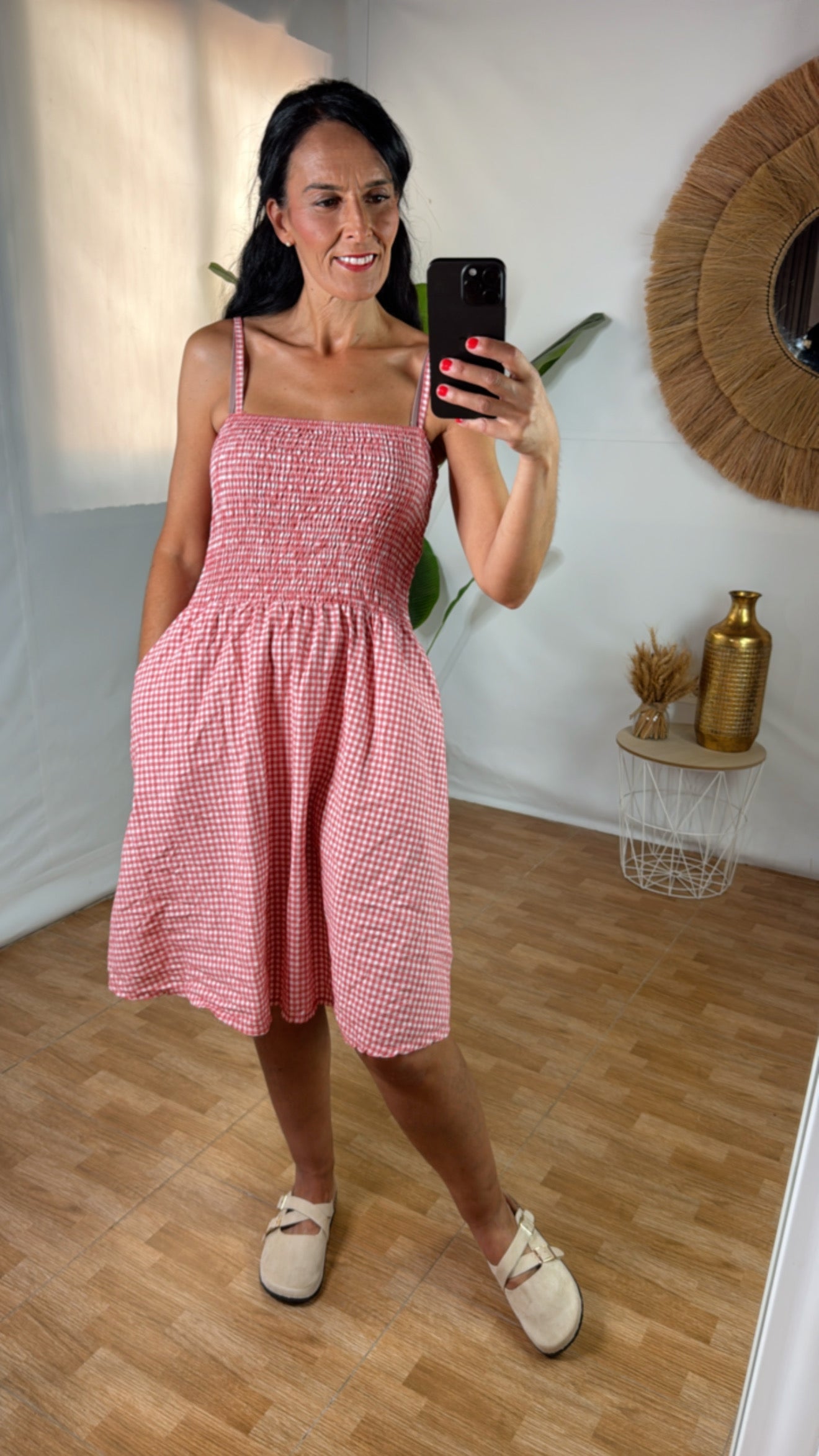 Vestido Vichy