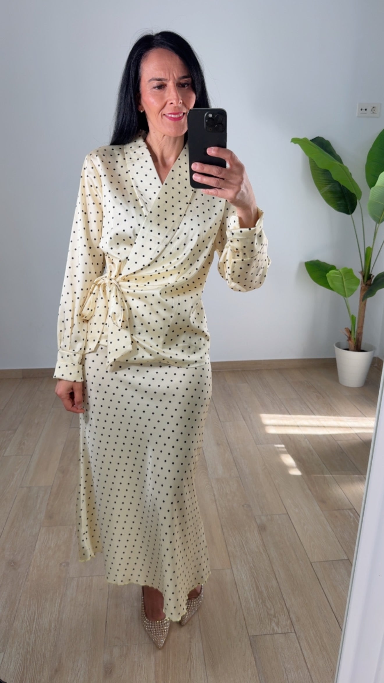 Conjunto satinado Lunar