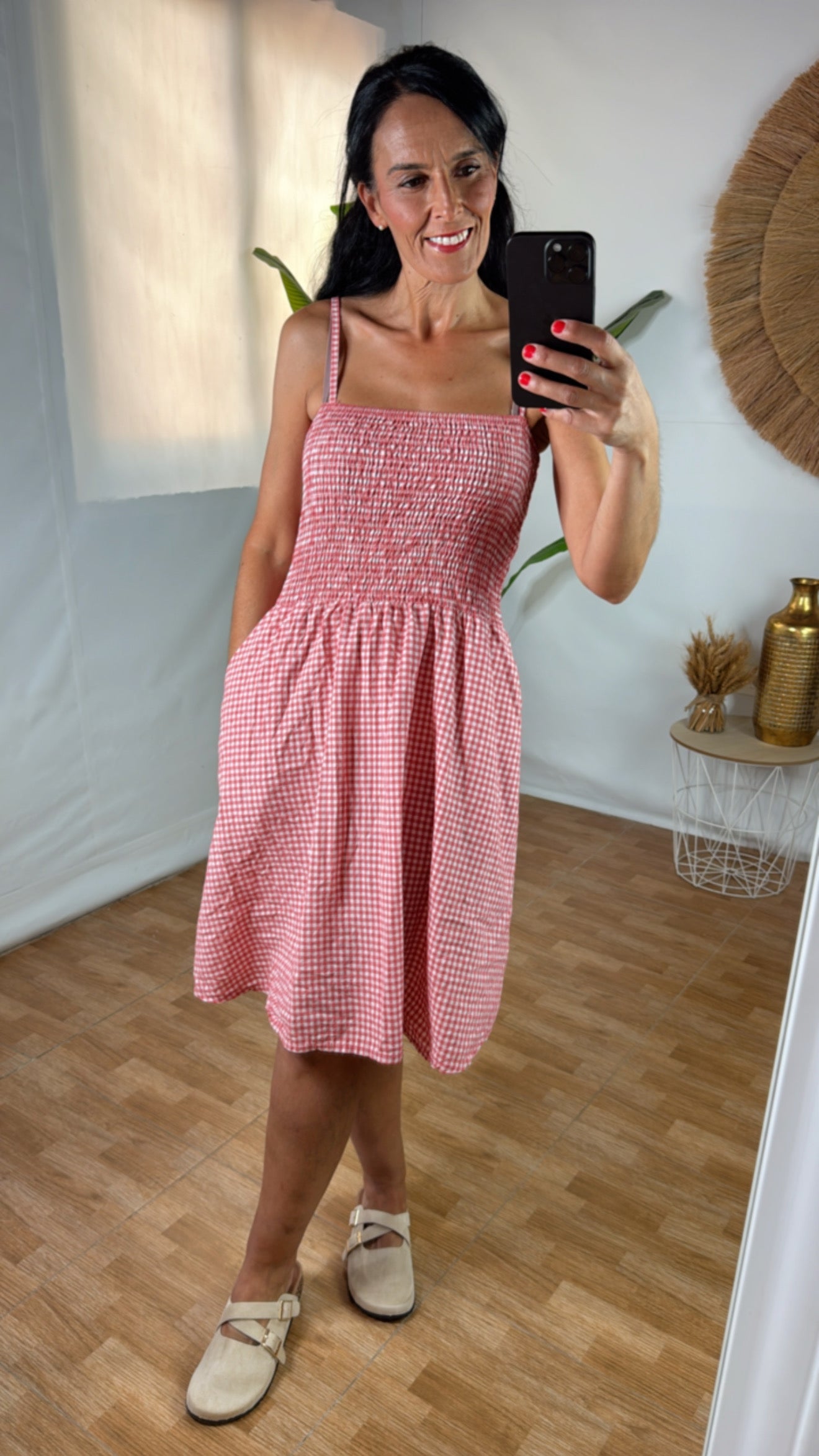 Vestido Vichy