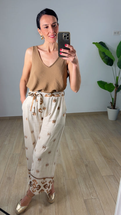 Pantalón Lino Velvet
