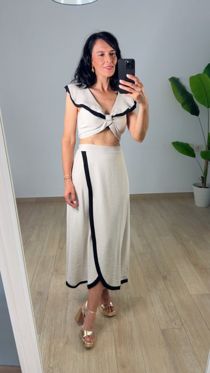 Conjunto Mónaco bicolor