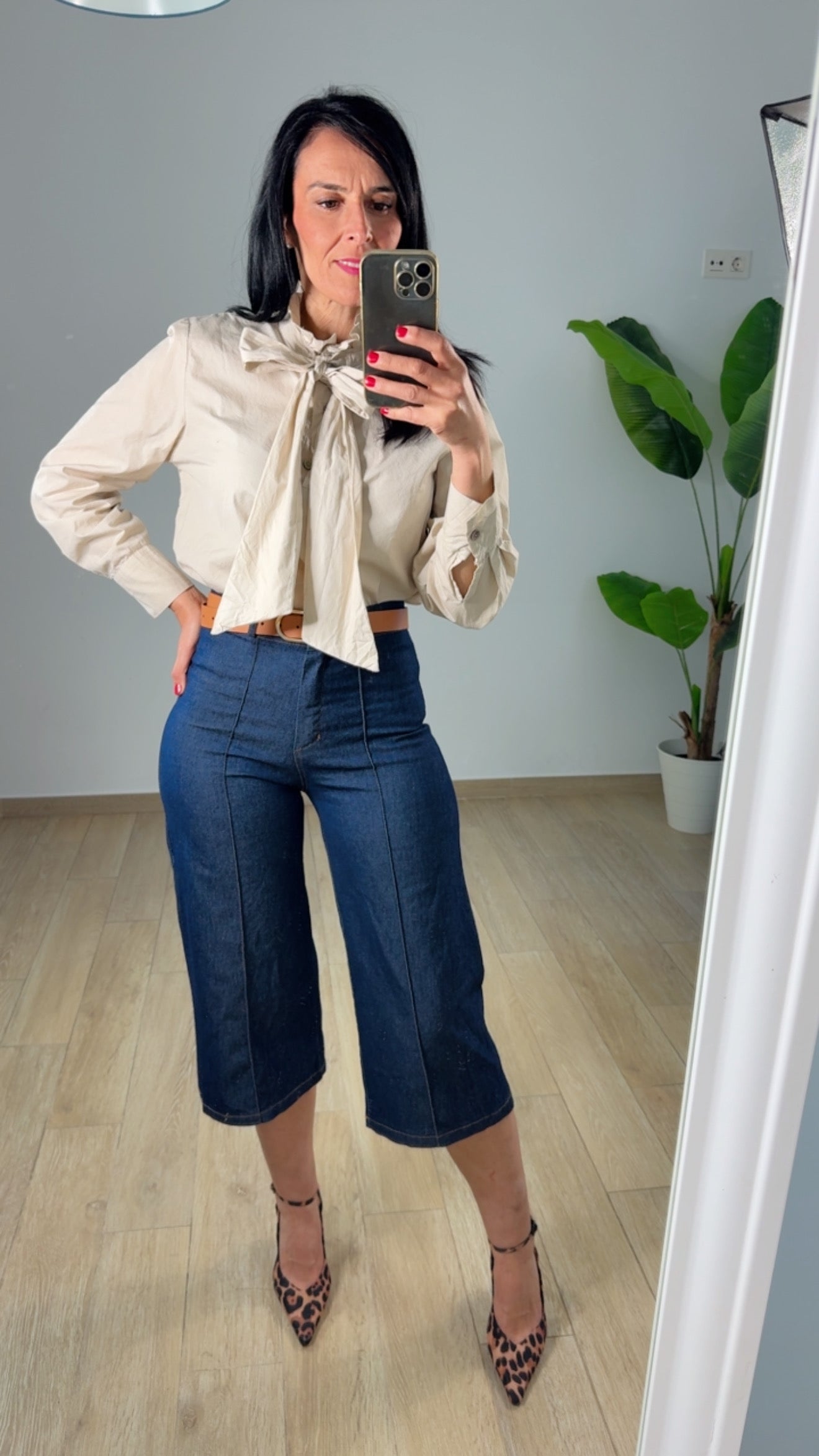 Pantalón Bermuda Denim