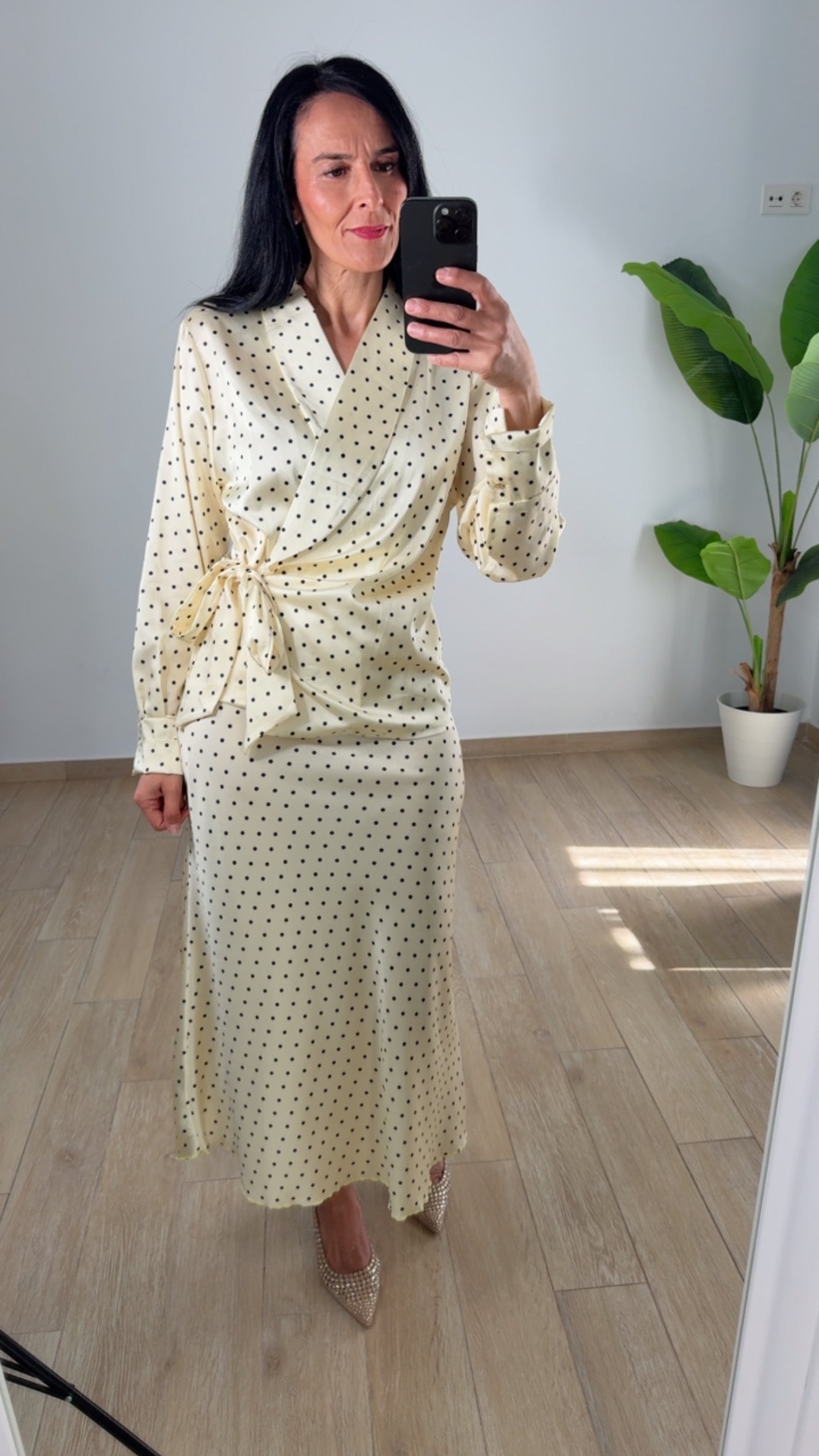 Conjunto satinado Lunar