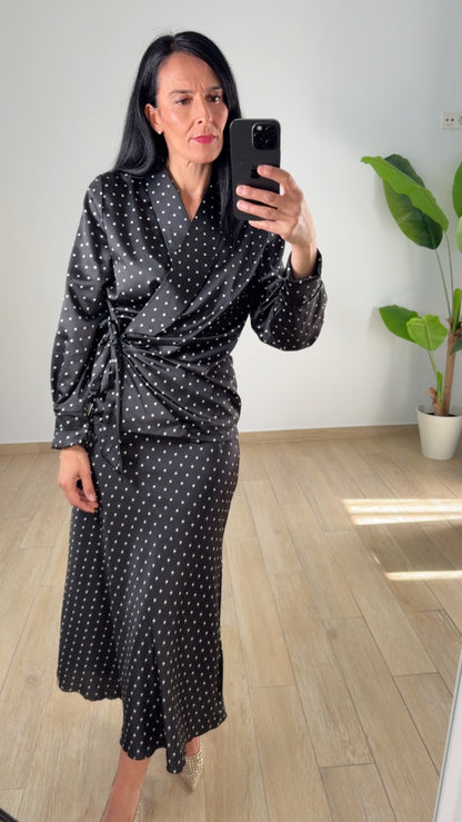 Conjunto satinado Lunar