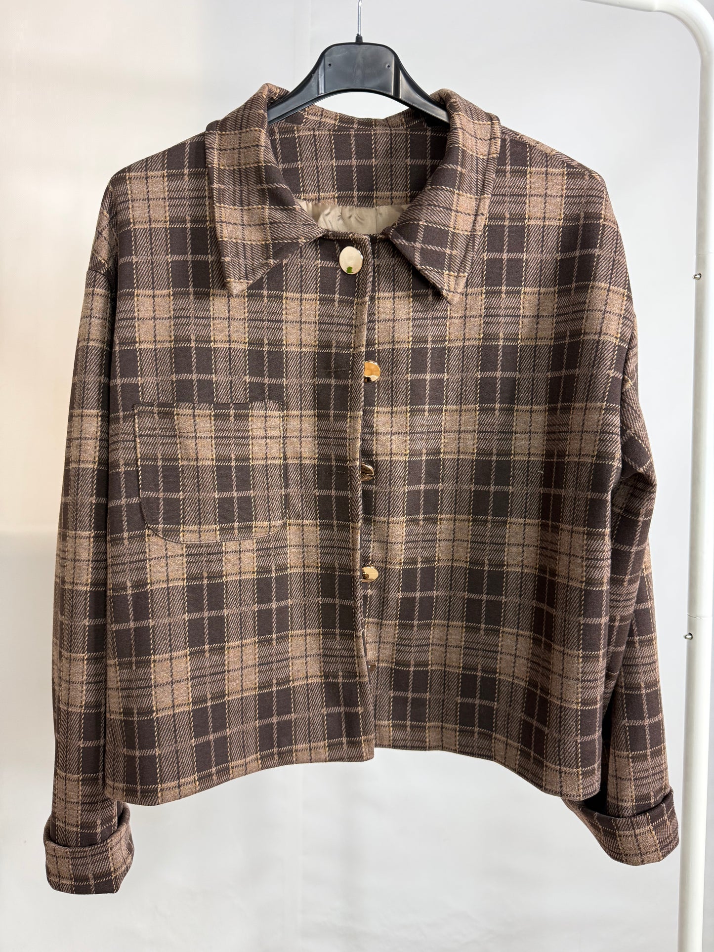 Chaqueta Tartán