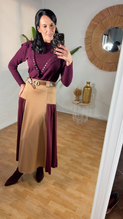 Falda Bicolor