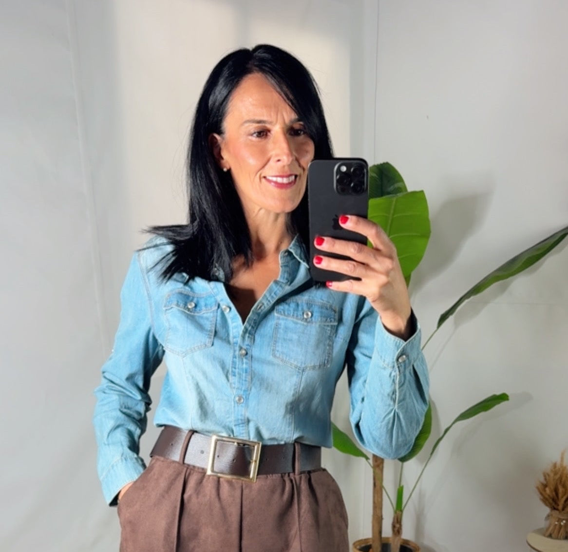 Camisa denim